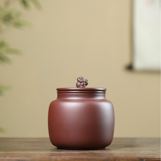 [กวนหยุน] ดินเหนียวสีม่วงตรง ปี่เซียะ แคดดี้ชาขนาดใหญ่ปิดผนึ…