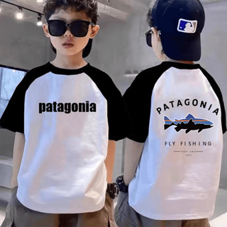 (จัดส่งตลอด 24 ชั่วโมง）เด็กชาย 2025 เสื้อแขนสั้นแบบยืดแบรนด์…