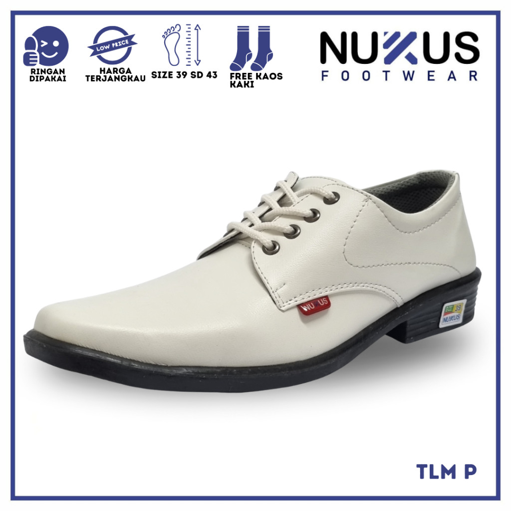 [PREMIUM ORIGINAL] รองเท้าผู้ชาย รองเท้าโลฟเฟอร์สายสีขาว - TLM