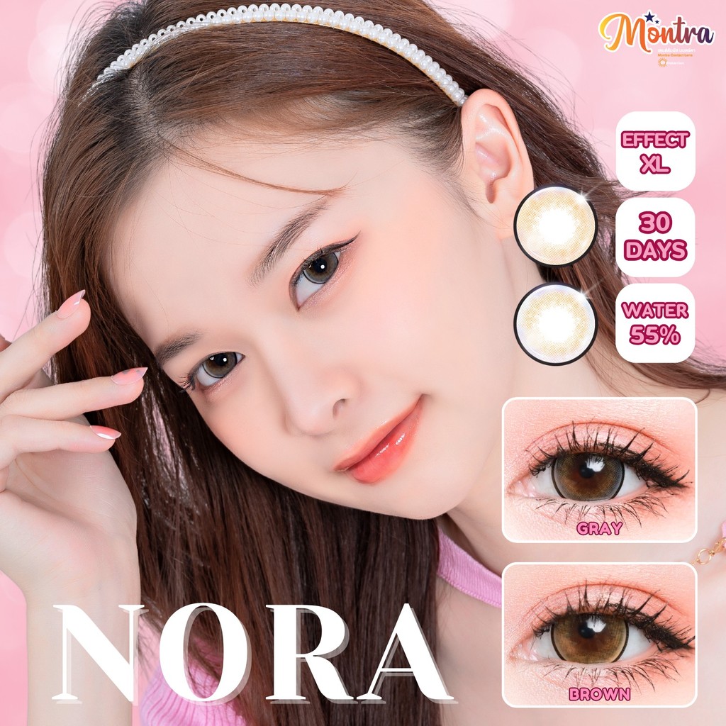 🔥คอนแทคเลนส์✨ขนาดบิ๊กอาย / กลาง ✨ Holla (Montra)