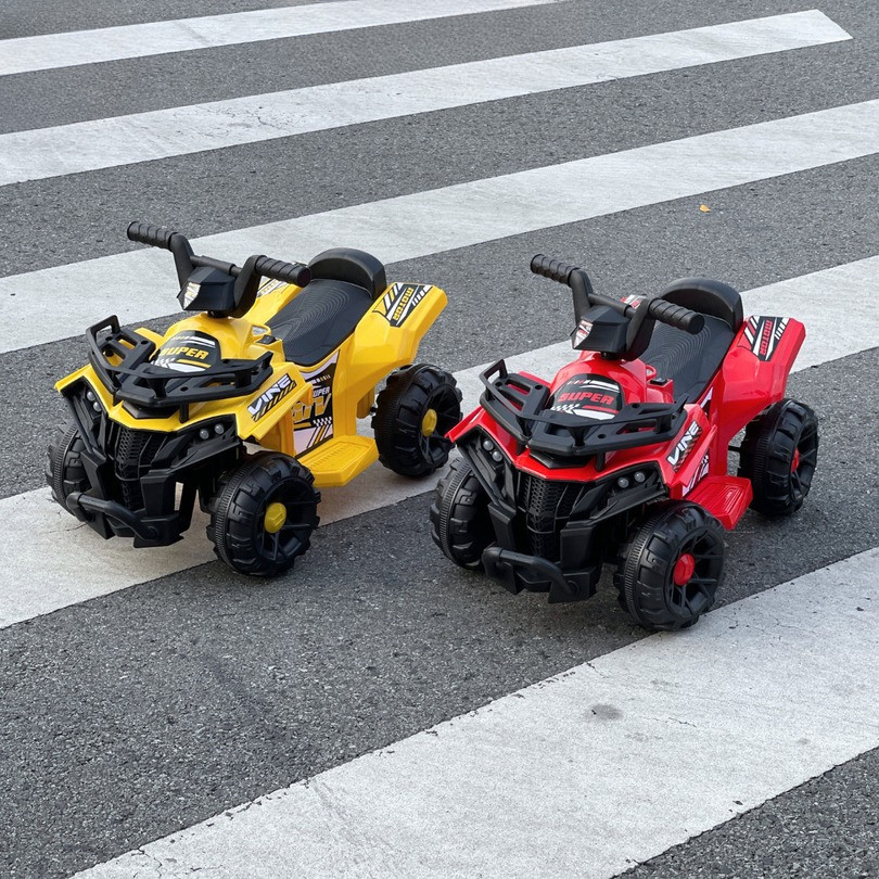 รถแบตเตอรี่เด็ก รถเด็กนั่งได้ รถแบตเตอรี่ รถแบตATVเติมเต็มความสุข ให้น้อง ๆ กับรถ ATV ขับเองได้