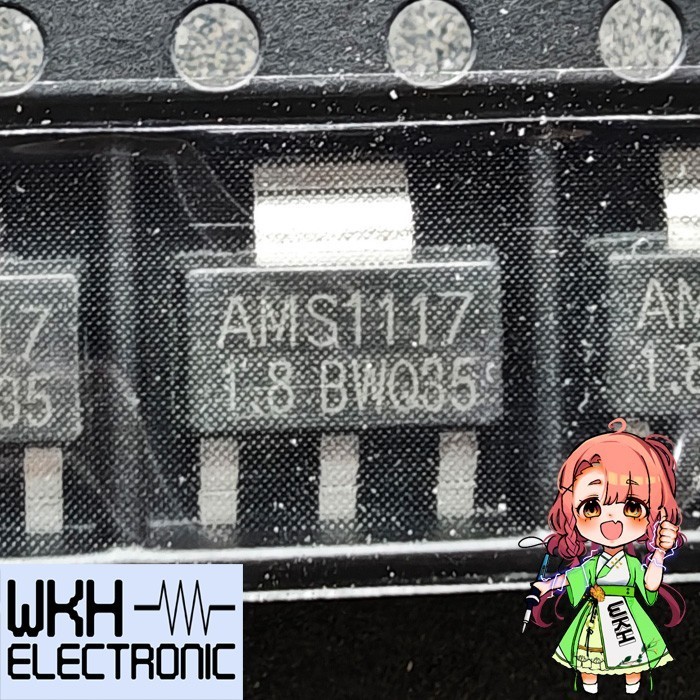 EWR27 AMS1117-1.8 1A คงที่ 1.8V LDO Regulator AMS1117 1.8V SOT-223