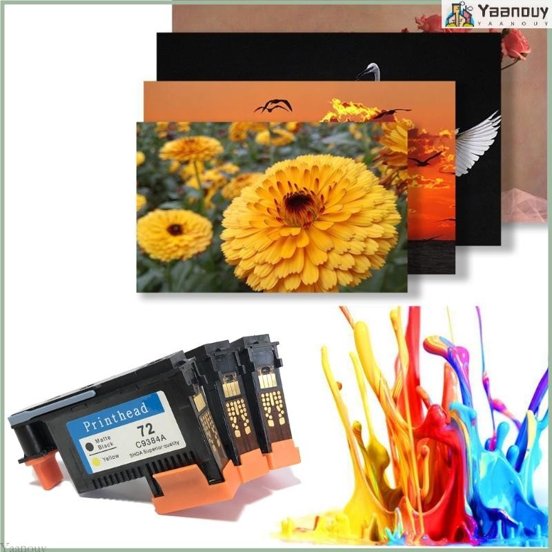 YAA หัวพิมพ์สําหรับ HP72 DesignJet T1100 T1120 Ink Tank Printhead เครื่องพิมพ์ Acces
