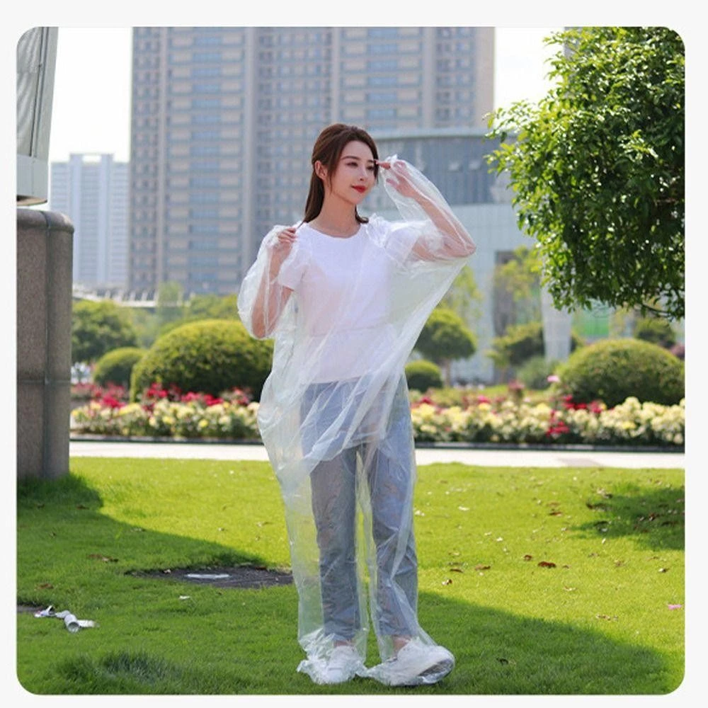 ไมรอน เสื้อกันฝนแบบใช้แล้วทิ้ง แบบพกพา กันน้ำ thumbnail 9