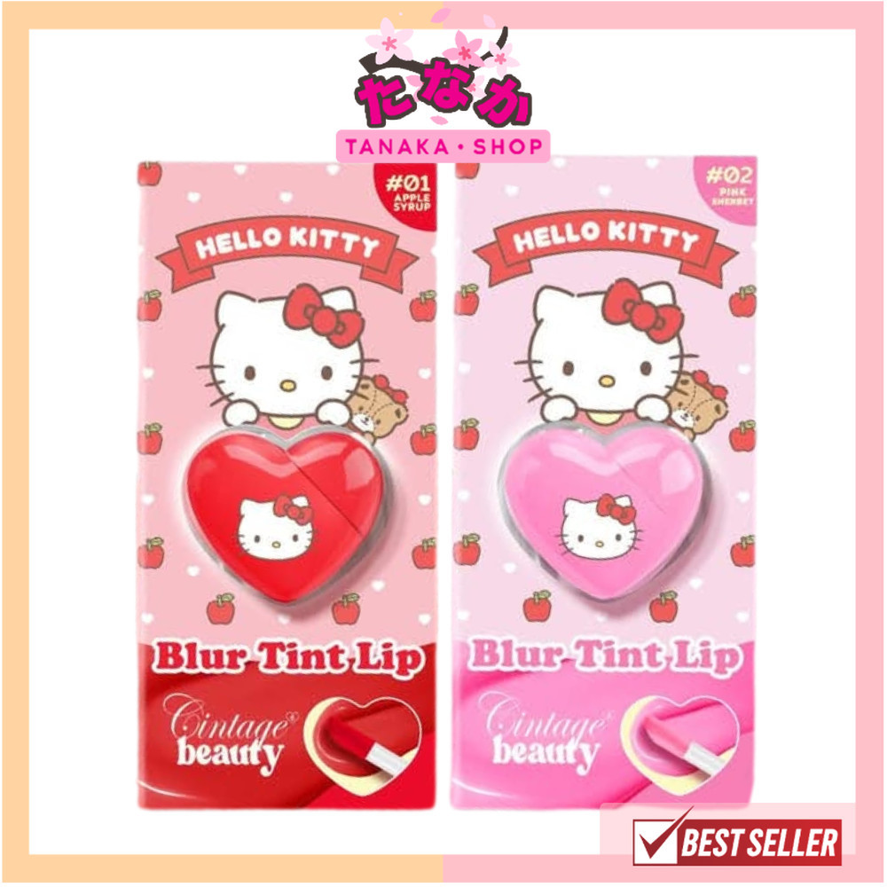 🔥แท้/ถูกที่สุด/ไลฟ์ทุกวัน🔥 (1ชิ้น) Cintage Beauty Blur Tint Lip X Hello Kitty ลิปทินท์เบลอร์ (L)