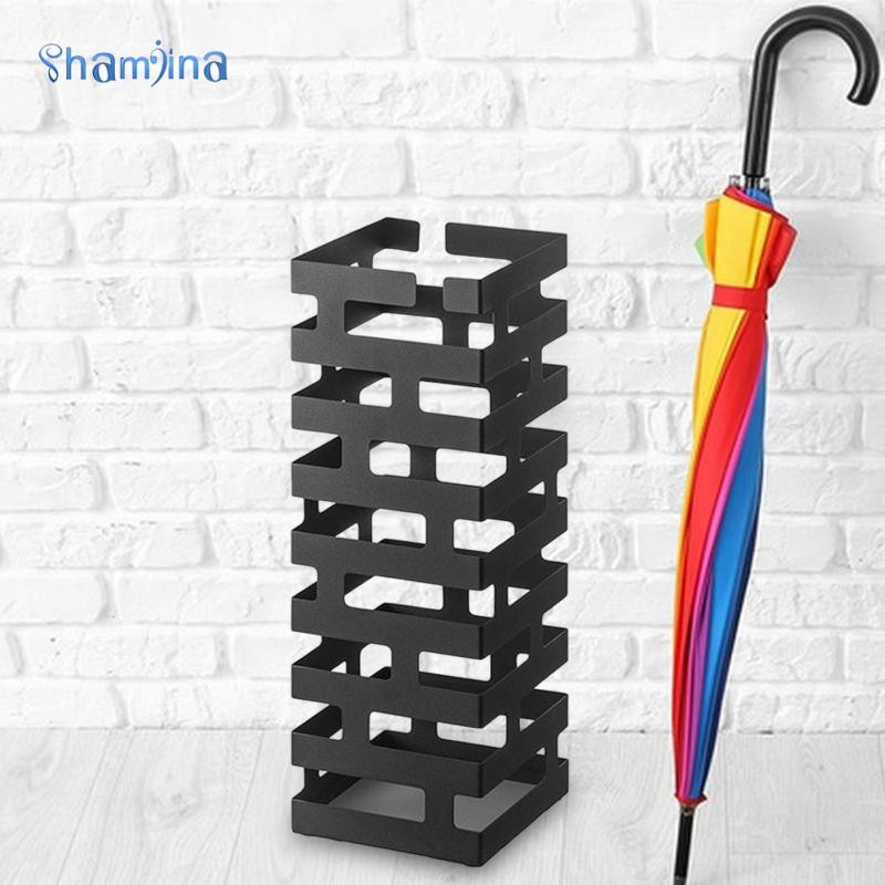 [แชมจินอา] ขาตั้งร่มโลหะที่วางร่มร่มชั้นวางร่มสําหรับโรงแรมในบ้าน ทางเข้า