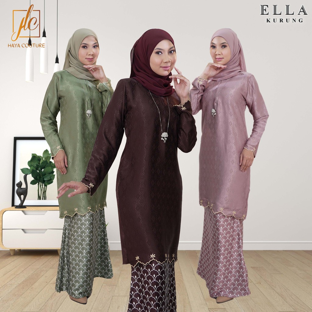 HAYA COUTURE -ELLA KURUNG JAQUARORD SILK (มาใหม่)