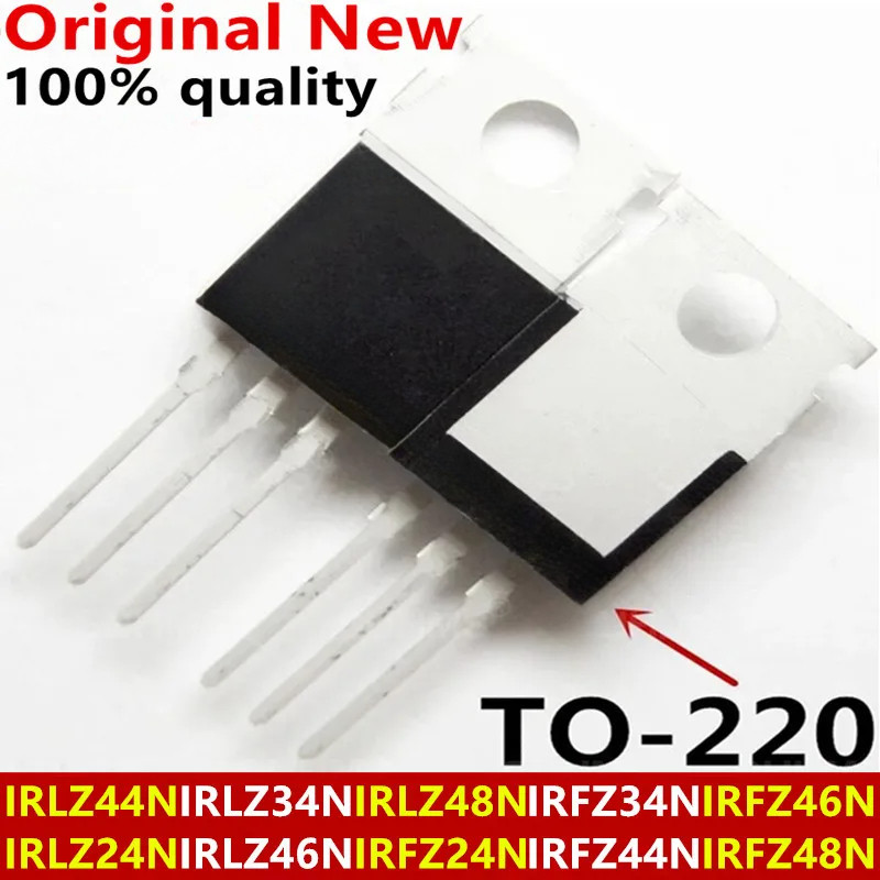 (10 ชิ้น) 100% ใหม่ IRLZ44N IRLZ24N IRLZ34N IRLZ46N IRLZ48N IRFZ24N IRFZ34N IRFZ44N IRFZ46N IRFZ48N 