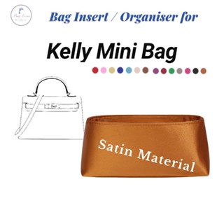กระเป๋า คนรัก | กระเป๋าผ้าซาตินใส่สําหรับ Kelly Mini / Kelly…