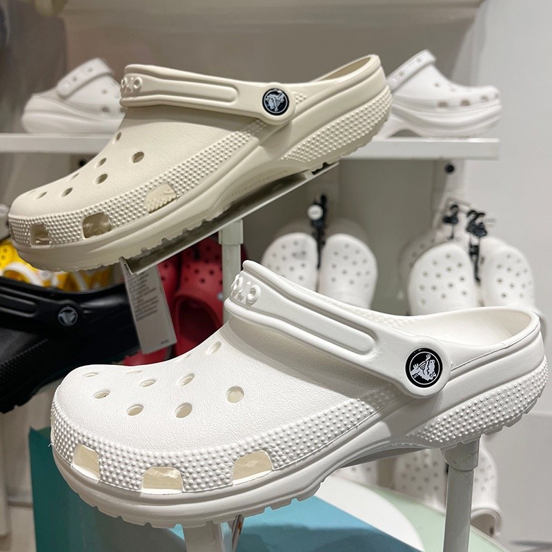 รองเท้า Classic Crocs Clog หิ้วนอก ถูกกว่า Slippers for men and women non-slip beach shoes