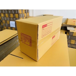 กล่องไปรษณีย์ เบอร์ E ขนาด 24×40×17 ซม. กล่องพัสดุฝาชน แพ็ค 10 ใบ หนา 3 ชั้น แบบพิมพ์ ราคาส่ง พร้อมส่ง BoxWorld