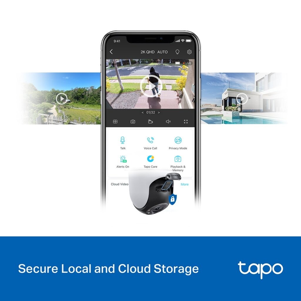 TP-LINK TAPO C520WS OUTDOOR SECURITY WIFI CAMERA กล้องวงจรปิดภายนอกอัจฉริยะ