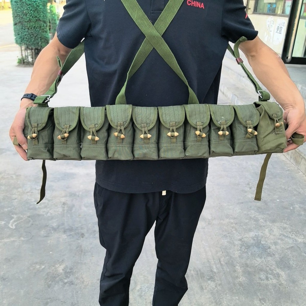 สินค้าคงคลังของแท้ผ้าใบอุปกรณ์กลางแจ้ง10กระเป๋าหน้าอกแขวนเครื่องมือกระเป๋าถือตกแต่ง