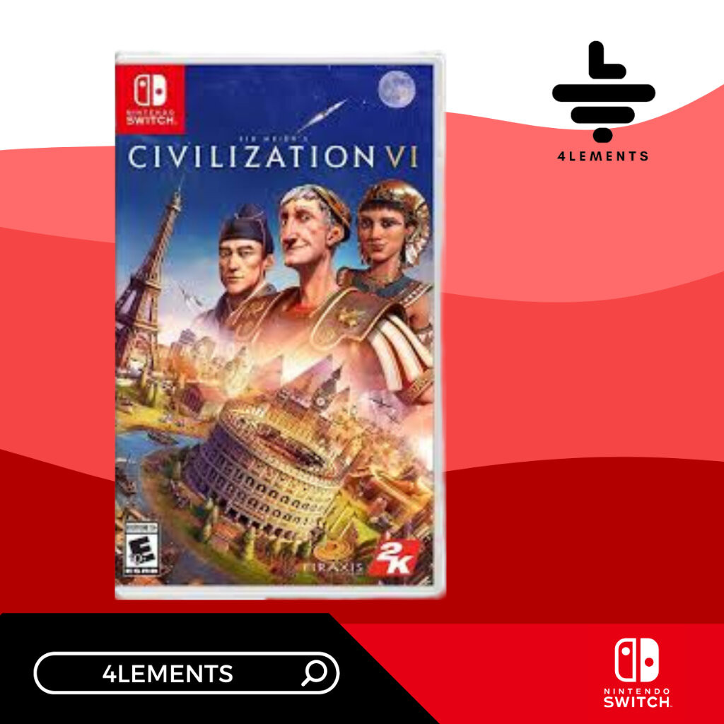(พร้อมส่ง) SWITCH SID MEIER'S CIVILIZATION VI (R1/US) (GAME) (ENG)