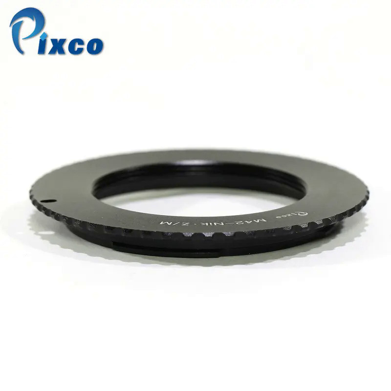 Pixco M42-For Nikon Z6 Z7 Ultra-slim Lens Mount Adapter Ring for M42 Lens to Suit for Nikon Z Mount 