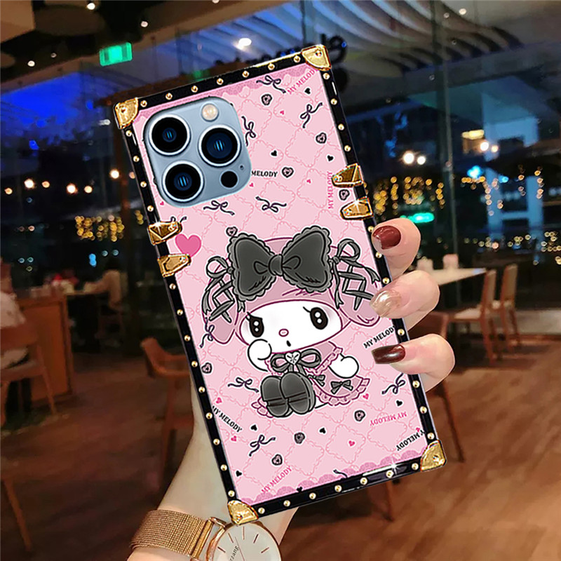 ปลอก OPPO A6 Pro 5G A5 A5X A3 A3X A60 A38 A18 A79 A98 A78 A58 A57 A76 A17 A95 A55 A16 A31 การ์ตูนน่ารัก Kulomi รูปแบบกันกระแทกเคสโทรศัพท์