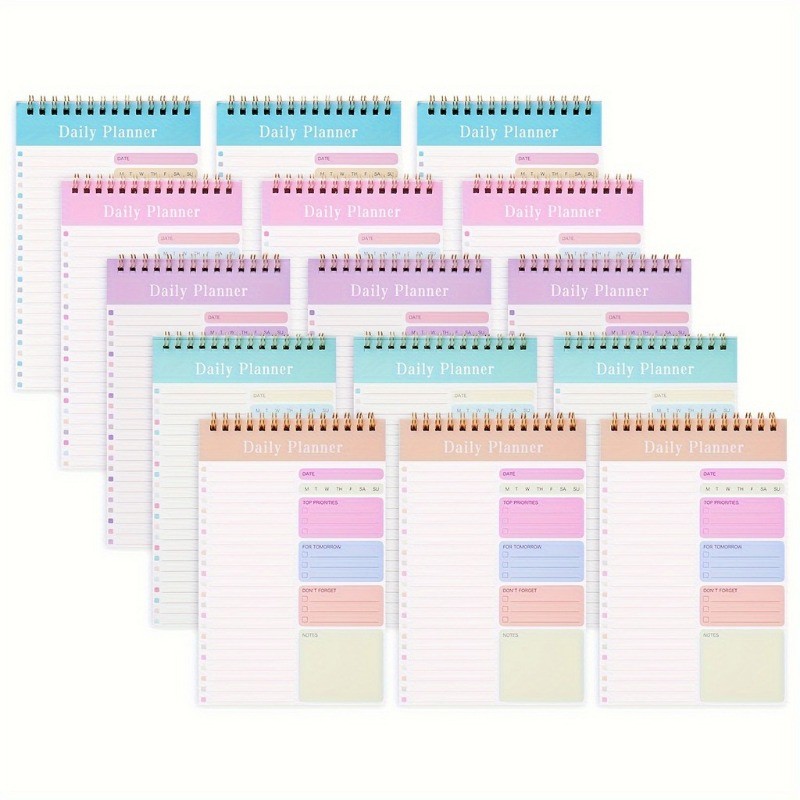 30sheepts/book Daily Planners A5 Schedule Spiral Notebooks To Do List Notepad สําหรับโรงเรียนสํานักงานใช้