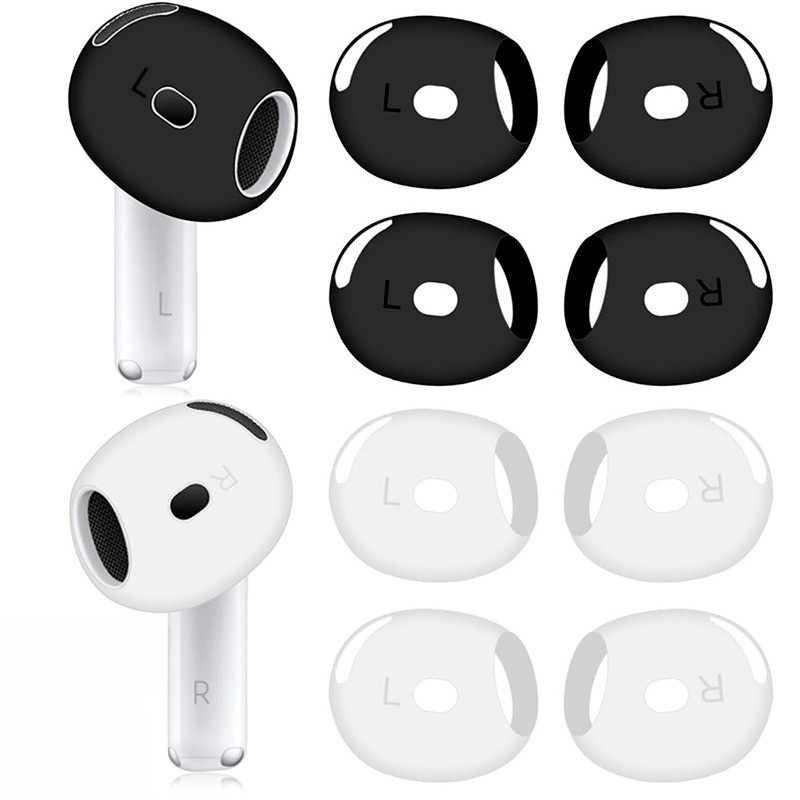 Airpods4 ซิลิโคนอ่อน Eartips หูฟัง Anti-Slip หูฟังสําหรับ Airpods 4th Gen Anti-Fingerprints หูฟังกัน