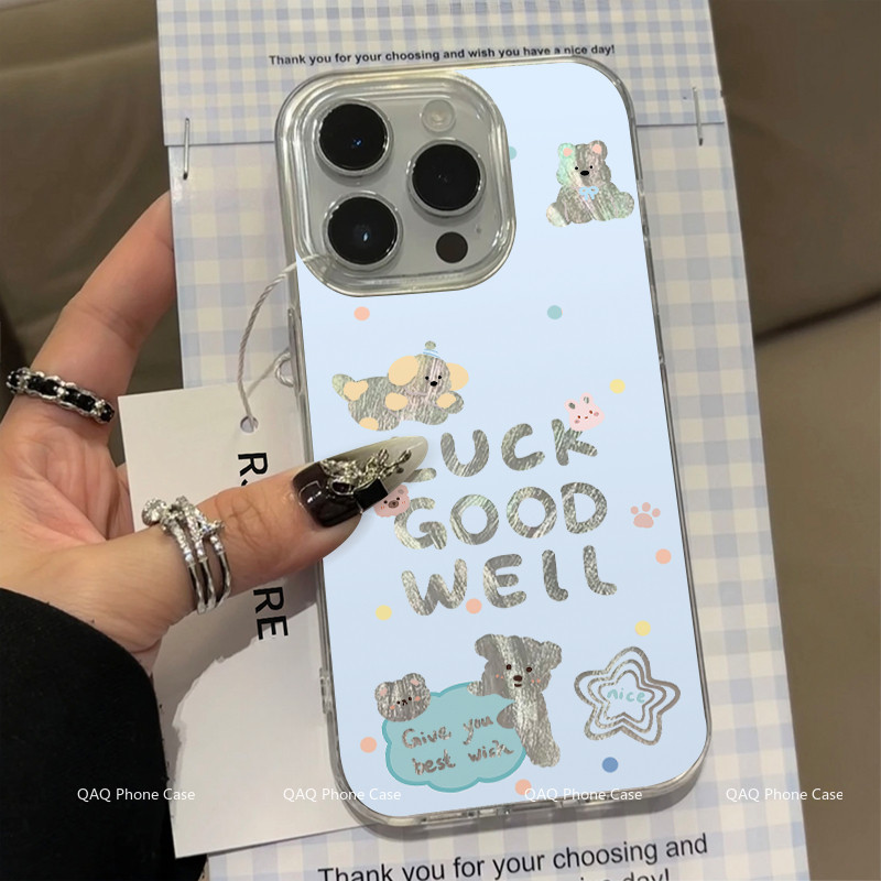 เข้ากันได้กับ iPhone16 Pro Max iPhone 15 Pro Max iPhone 13 iPhone11 X XS XR 7p8p เคสโทรศัพท์เคสนุ่มน่ารัก XPYSK002