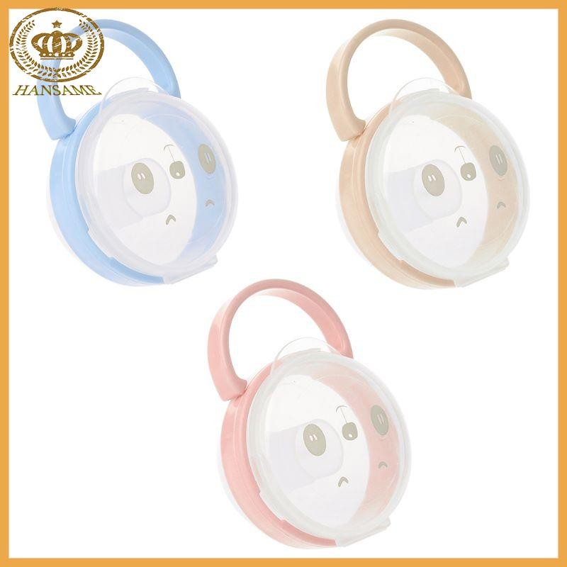 Han Candy Color Pacifier กล่องเก็บจุกนมจุกนมหลอกคอนเทนเนอร์กล่อง Pacifier