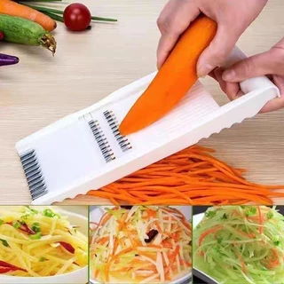 เครื่องขูดผักและผลไม้ 5 in 1, ชุดเครื่องมือตัดผักและผลไม้,ที่ขูด, สไลด์ ผักผลไม้ ที่ขูดมะละกอ ที่สไลด์ผัก