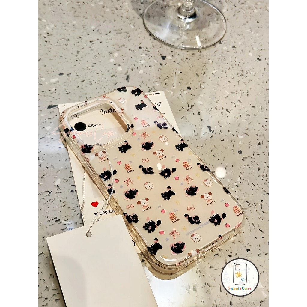 สุนัข การ์ตูน สำหรับ Vivo Y30i Y51 Y20i Y91C Y35 Y21 Y21s Y50 Y31 Y17 Y30 Y12 Y17S Y91 Y11 Y15s Y15 เรียบง่าย TPU เคส - รูปที่ 3