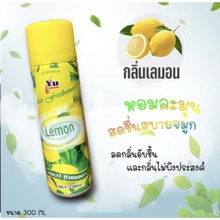 ยกโหล 12 ขวด สเปรย์ปรับอากาศในห้องน้ำ ห้องนอน ห้องครัว ห้องนั่งเล่น ในรถยนต์ 300 ML