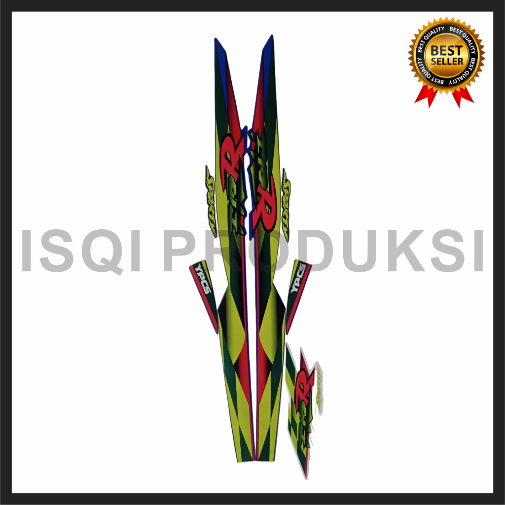 YAMAHA F1ZR F1ZR 1998 STRIPING สติ๊กเกอร์คุณภาพ YAMAHA F1ZR 1998 BODY LES LINES