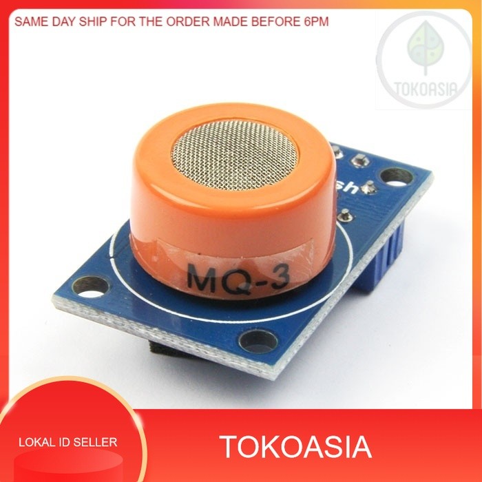 MQ-3 แอลกอฮอล์แก๊ส Sensitive Sensor สัญญาณเตือนการตรวจจับ mq3