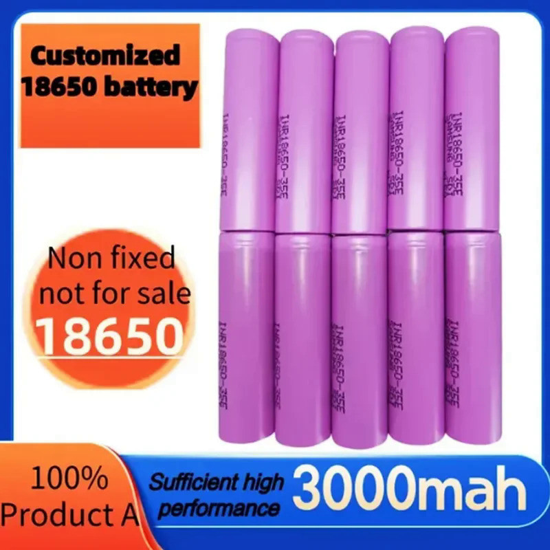 EOENKK 2024 18650 battery latest best-selling 35ELI-ION 3.7V 3000MAH+charger rechargeable battery fo