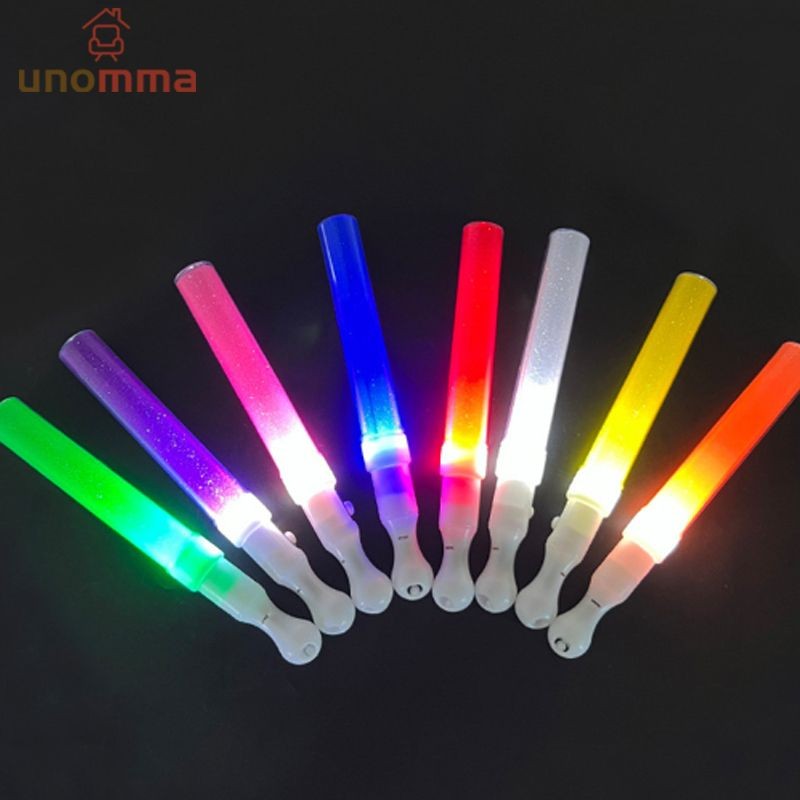 🎈แท่งเรืองแสง LED แท่งสั้นเรืองแสงแท่งกระพริบอุปกรณ์ประกอบฉากคอนเสิร์ตปาร์ตี้คอนเสิร์ต unomma - รูปที่ 6