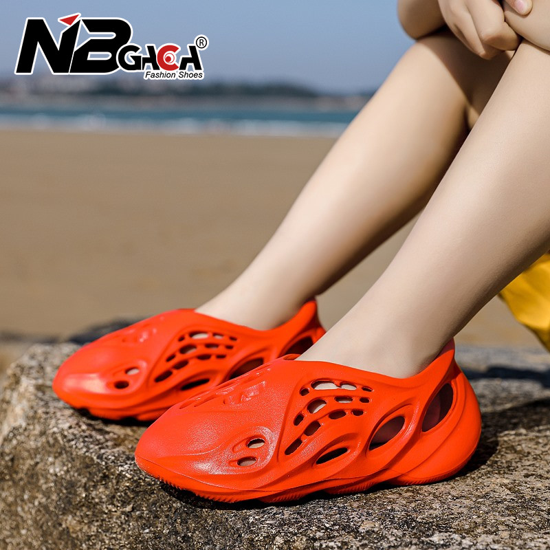 ขนาดใหญ่ 22-45 ฤดูร้อนใหม่รองเท้าแตะชายหาดเด็ก Hollow Out รูปที่ 8