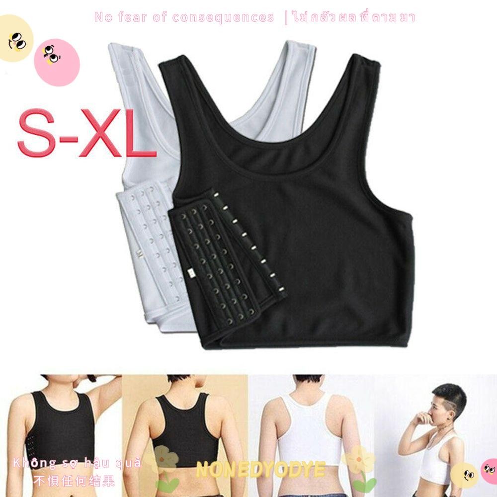 Nongyodye เสื้อกั๊กเต้านมเสื้อกล้ามแบน Chest Shaper เลสเบี้ยนทอม
