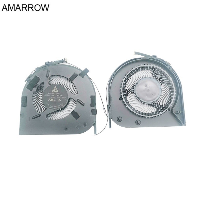 แล็ปท็อป CPU Cooler พัดลมสําหรับ Lenovo ThinkPad T470 T480 T480S T490 T490S T590s ฮีทซิงค์ Cooling ห