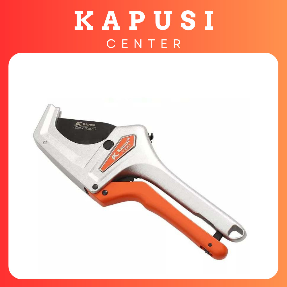 [ใหม่] KAPUSI 63MM WATER PIPE CUTTING SCISSORS พิเศษตัด PVC, PPR, PE - สินค้าของแท้ - K-0087