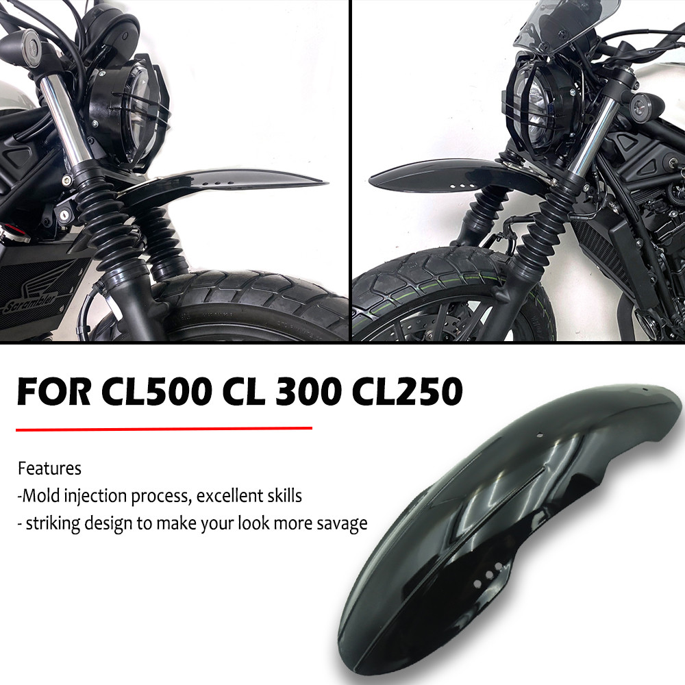 รถจักรยานยนต์ บังโคลนหน้าใหม่สไตล์ปีนเขาบังโคลนสําหรับ cl300 cl500 cl 250 2023 บังโคลนสูง cl 500 อุป