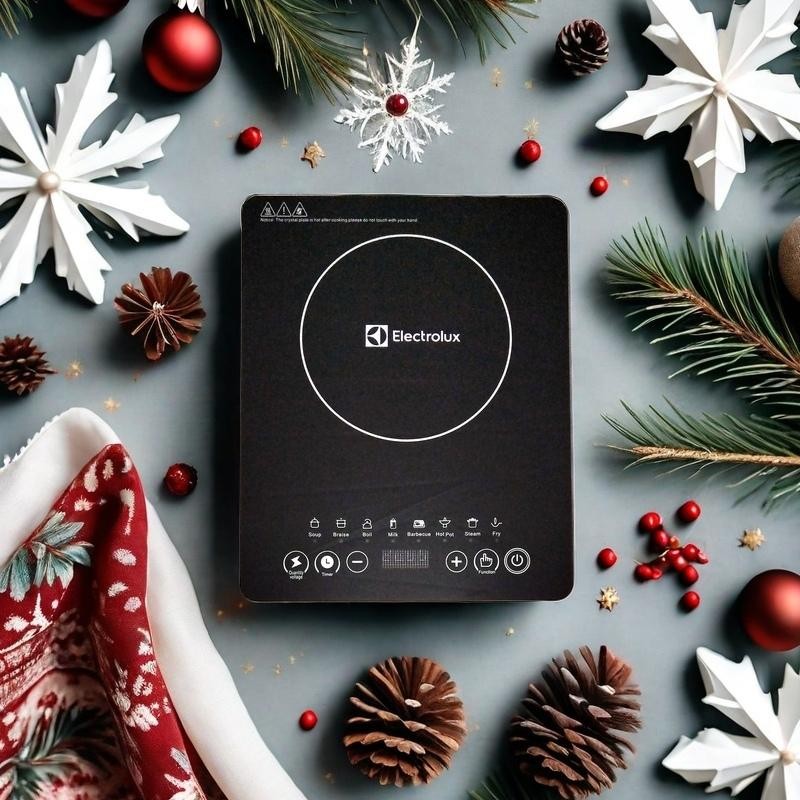 Electrolux Induction Cooker 3500W Single Cooker Countertop Inlay Intelligent Timing Kitchen Multifun