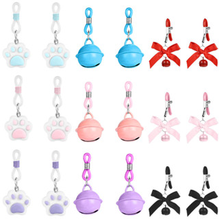 1 คู่จุกนม Clamps Bow Bell หัวนม Clamps Cat Paw ปรับหัวนม Cl…