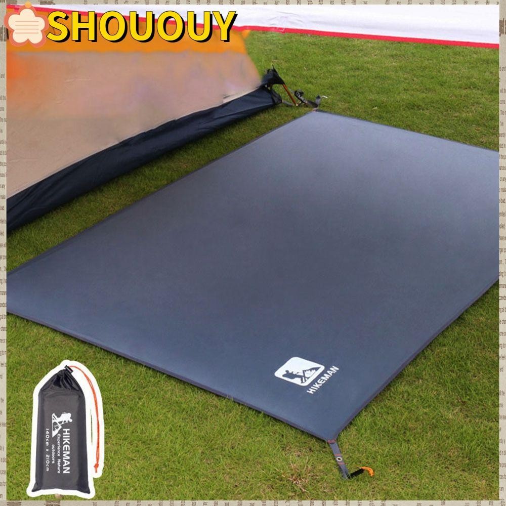 SHOUOUY แผ่นรองเต็นท์กันน้ําคุณภาพสูงมี 3 สี 5 ขนาดสําหรับปิคนิคเดินป่าตั้งแคมป์