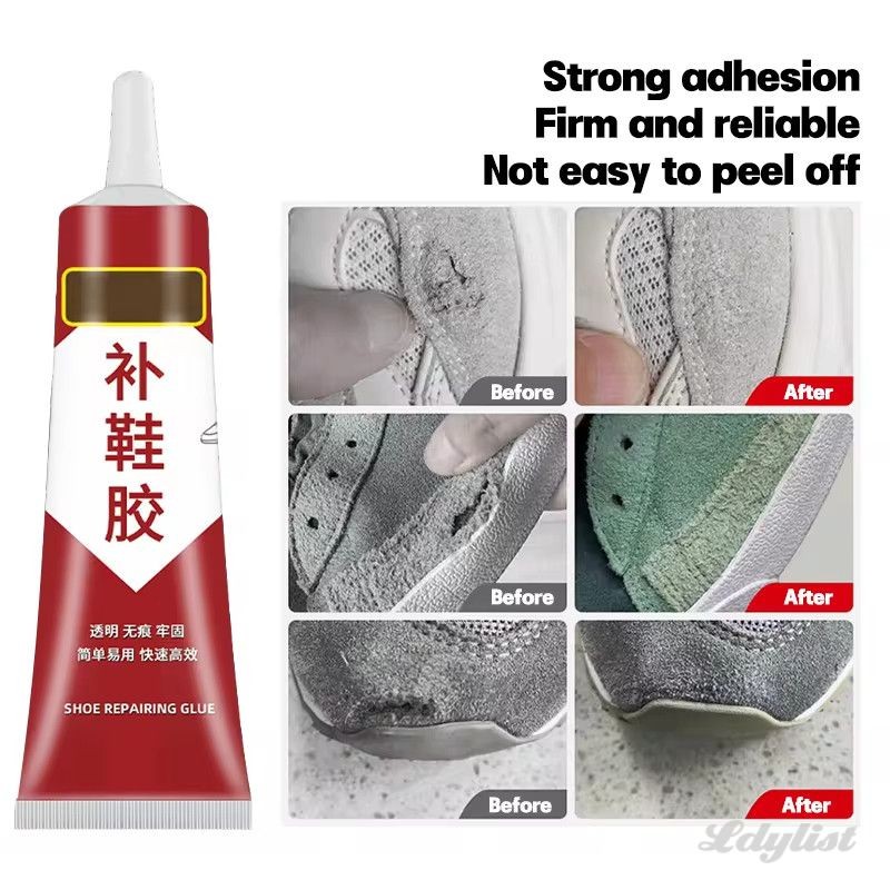 ღ กาวติดรองเท้า Super Strong ขนาด 60 มล. กาวที่มีประสิทธิภาพในการซ่อมรองเท้า กันน้ำ กาวอเนกประสงค์ขนาด 60 มล. กาวซ่อมแซมระดับมืออาชีพ