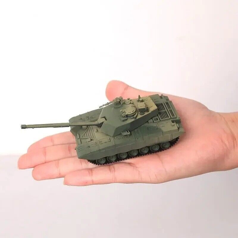 1/72 Scale Mini Tank Model, ปริศนาโมเดลทหาร WWII, พลาสติก, ประกอบง่าย, ทาสี, สีสุ่ม, T72-M1, AS-90, 