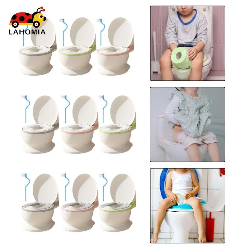 ลาโฮเมีย ห้องน้ําการฝึกอบรมไม่เต็มเต็ง,ไม่ลื่นทําความสะอาดง่ายรวมแปรงทําความสะอาดห้องน้ําที่สมจริงไม่เต็มเต็งสําหรับห้องนอนเด็กทารก