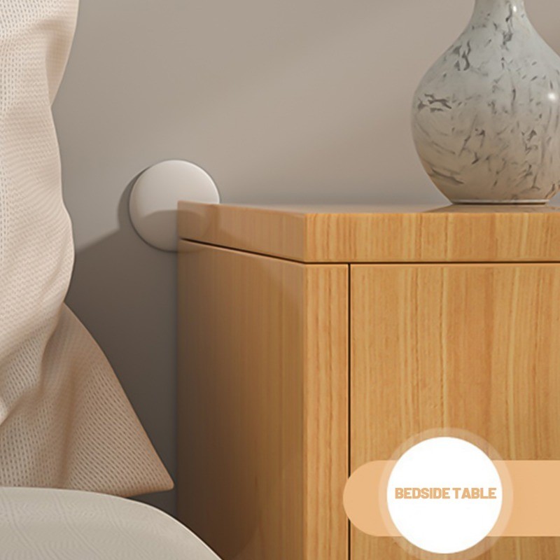 [HGB]ตัวป้องกันมุมซิลิโคนแบบมีกาวในตัว 5 ชิ้น - แผ่นป้องกันการกระแทกทรงกลมและสี่เหลี่ยมสําหรับขอบเฟอร์นิเจอร์ (ตัวเลือก 3 สี) - รูปที่ 4