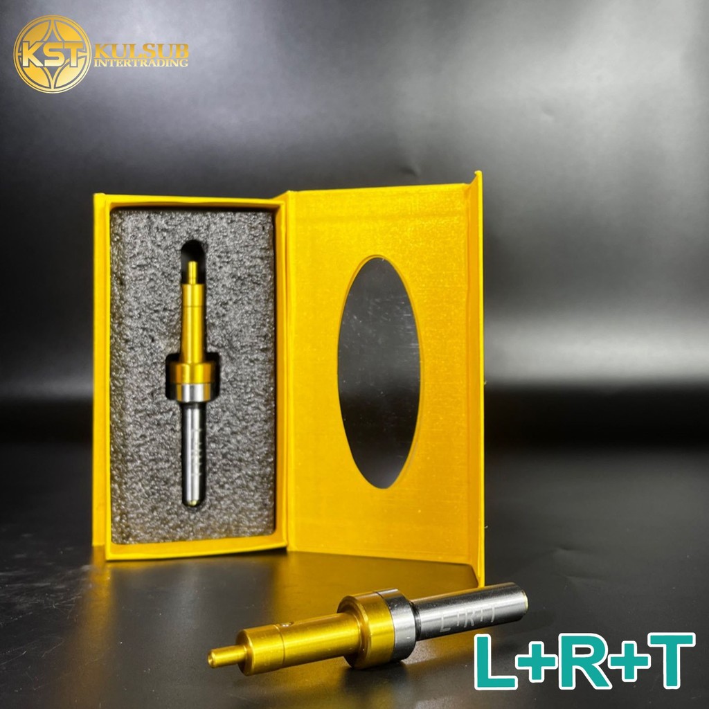 LRT ตัวเซ็ทศูนย์ชิ้นงาน CENTER FIX กล่องเหลือง ขนาด10*17 ตั้งค่าศูนย์ชิ้นงาน