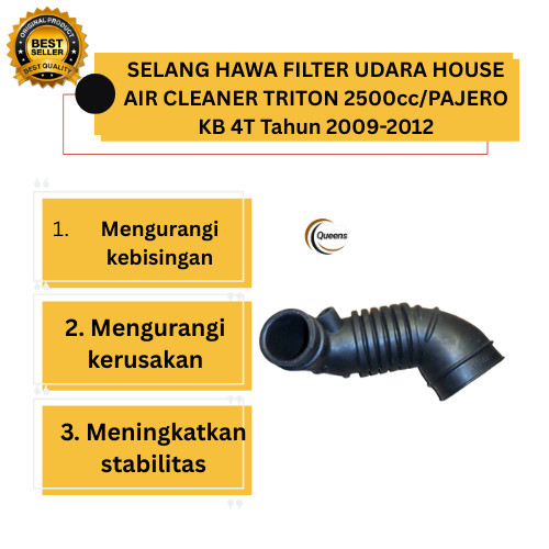 HOUSE AIR FILTER HOSE TRITON 2500cc/PAJERO KB 4T 2009-20012