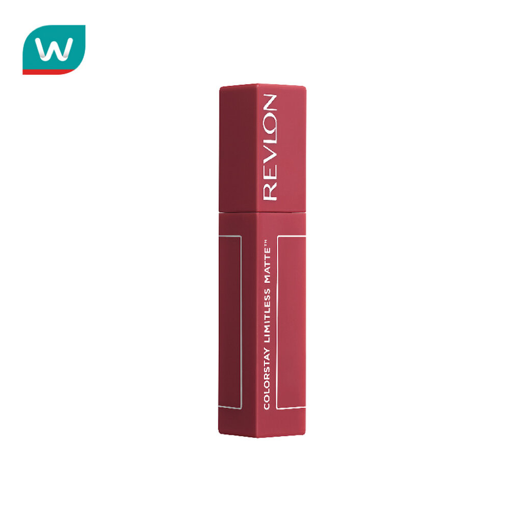 Revlon เรฟลอน คัลเลอร์สเตย์ ลิมิตเลส แมท ลิควิด ลิปสติก 5มล. 008 สเตอร์ มี อัพ