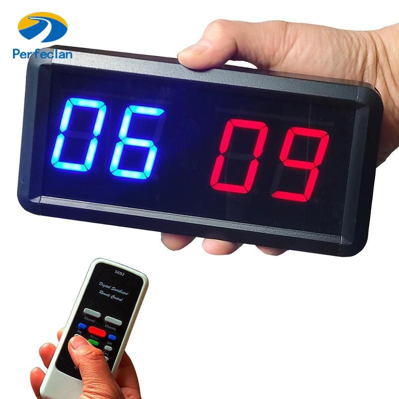 Perfeclan LED อิเล็กทรอนิกส์ Scoreboard Digital Score Keeper มัลติฟังก์ชั่น Score Counter Digital Sc