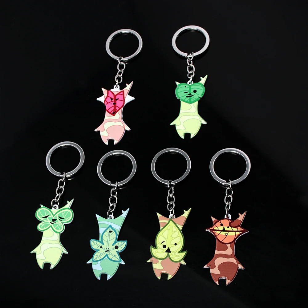 เกม Legend of Zelda จี้พวงกุญแจ Unisex Tears of the Kingdom Korok Race Model พวงกุญแจแฟนคอสเพลย์ Props เครื่องประดับ