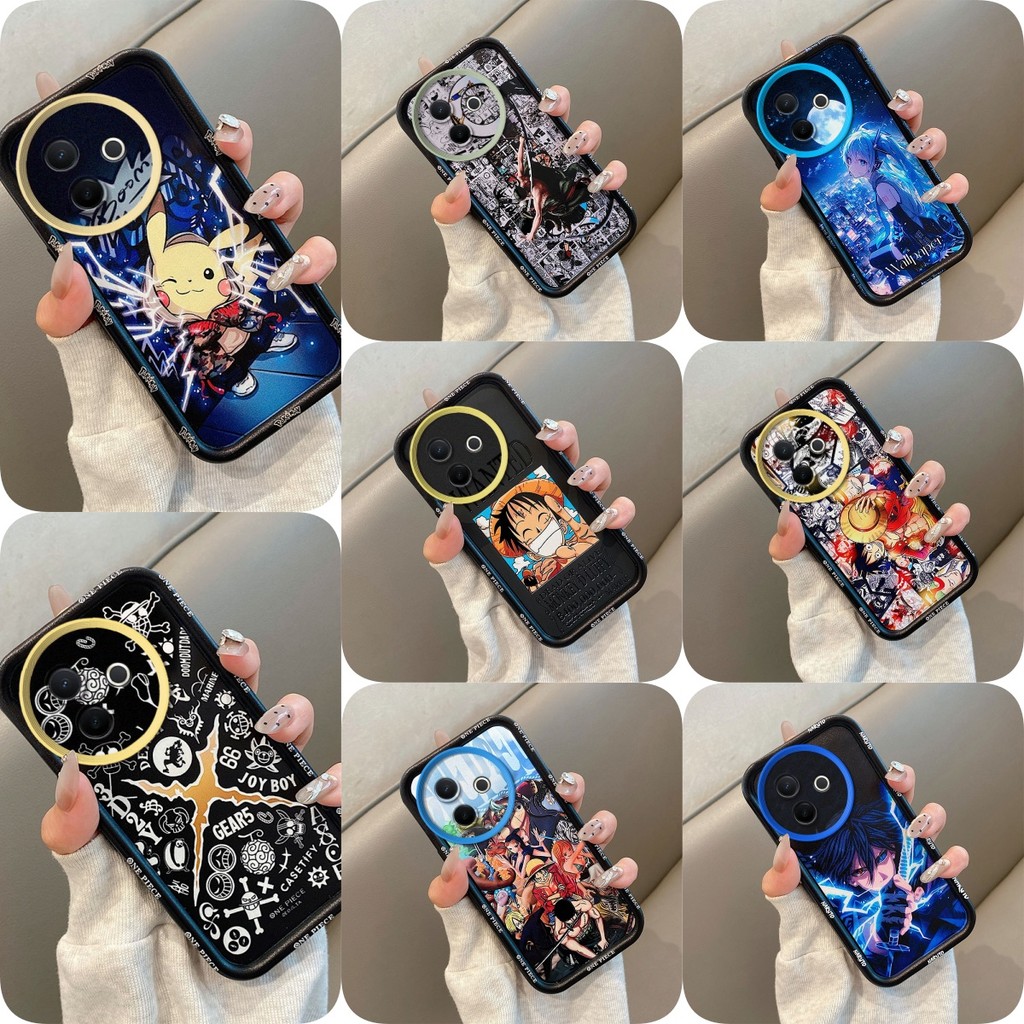 เคส VIVO Y39(5G) Pirate King Luffy, Solon และเคสโทรศัพท์การ์ตูนอนิเมะอื่นๆเหมาะสําหรับหลายรุ่น