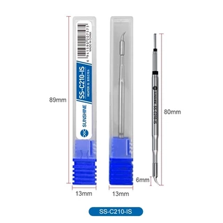 ปลายหัวแร้ง SUNSHINE รุ่น SS-C210 นิยมในงานซ่อมแซมอุปกรณ์อิเล็กทรอนิกส์ขนาดเล็ก